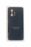 Чехол-накладка для XIAOMI Mi 11T VEGLAS SILICONE CASE закрытый черный (3) - фото