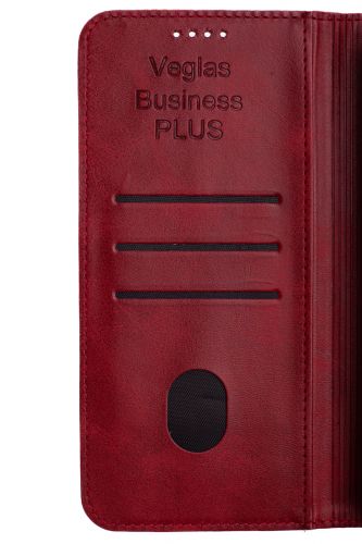 Чехол-книжка для XIAOMI Redmi 15C VEGLAS BUSINESS PLUS красный - оптовая продажа фото 7 Чехол-книжка для XIAOMI Redmi 15C VEGLAS BUSINESS PLUS красный - фото фото 7