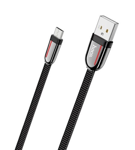 Кабель USB-Micro USB HOCO U74 Grand 2.4A 1.2м черный оптом, в розницу Центр Компаньон фото 3