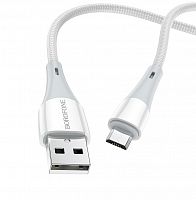 Кабель USB-Micro USB BOROFONE BX60 Superior 2.4A 1м белый - фото