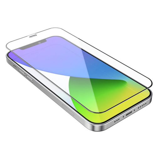 Защитное стекло для iPhone 13 Pro Max/14 Plus HOCO G1 Fast Attach черный - фото фото 5