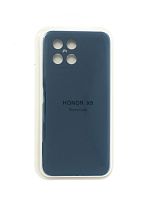 Купить Чехол-накладка для HUAWEI Honor X8 VEGLAS SILICONE CASE закрытый темно-синий (18)	 оптом, в розницу в ОРЦ Компаньон