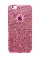 Купить Чехол-накладка для iPhone 6/6S Plus  JZZS Shinny 3в1 TPU розовая оптом, в розницу в ОРЦ Компаньон
