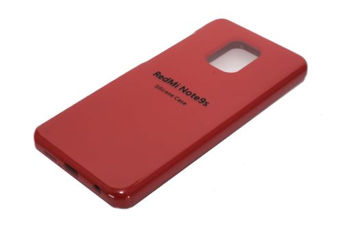 Чехол-накладка для XIAOMI Redmi Note 9Pro SILICONE CASE закрытый красный (1) оптом, в розницу Центр Компаньон фото 2
