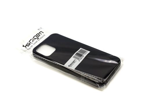 Чехол-накладка для iPhone 12/12 Pro SPIGEN TPU черный оптом, в розницу Центр Компаньон фото 3