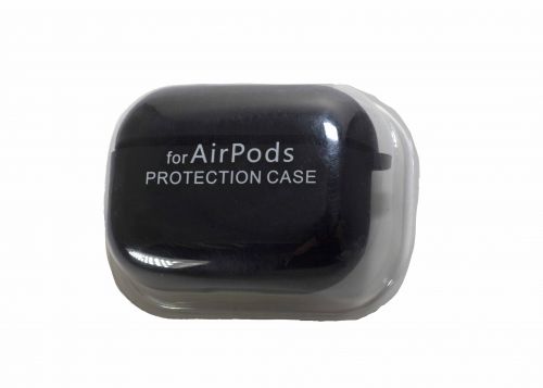 Чехол для наушников Airpods Pro Flannelette черный - оптовая продажа Чехол для наушников Airpods Pro Flannelette черный - фото