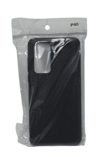 Чехол-накладка для HUAWEI P40 FASHION TPU матовый черный оптом, в розницу Центр Компаньон фото 3