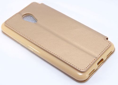 Чехол-книжка для MEIZU M3s/M3s Mini 7174-2 золотой - оптовая продажа фото 2 Чехол-книжка для MEIZU M3s/M3s Mini 7174-2 золотой - фото фото 2