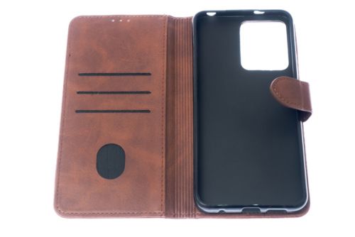 Чехол-книжка для XIAOMI Redmi Note 12 BUSINESS PLUS коричневый - оптовая продажа фото 3 Чехол-книжка для XIAOMI Redmi Note 12 BUSINESS PLUS коричневый - фото фото 3