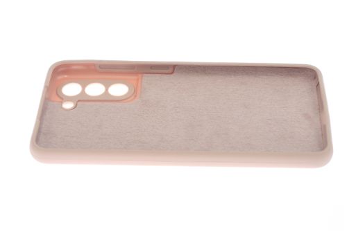 Чехол-накладка для Samsung G9900F S21FE SILICONE CASE OP закрытый светло-розовый (18) оптом, в розницу Центр Компаньон фото 3