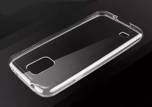 Чехол-накладка для Samsung G900/i9600 S5 JZZS TPU пакет бел - фото
