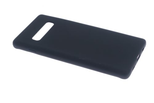 Чехол-накладка для Samsung G975F S10 Plus SILICONE CASE NL OP закрытый черный (3) - фото фото 2