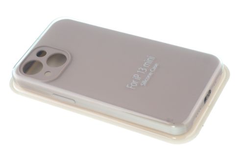 Чехол-накладка для iPhone 13 Mini VEGLAS SILICONE CASE NL Защита камеры песочный (7) оптом, в розницу Центр Компаньон фото 2