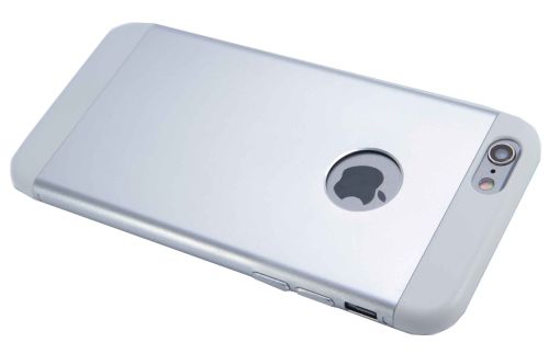 Чехол-накладка для iPhone 6/6S РАЗЪЕМНАЯ алюминий серебро оптом, в розницу Центр Компаньон фото 3