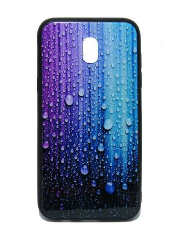 Чехол-накладка для Samsung J530 J5 2017 LOVELY GLASS TPU капли коробка - фото