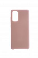 Чехол-накладка для Samsung G780F S20 FE SILICONE CASE OP светло-розовый (18) - фото