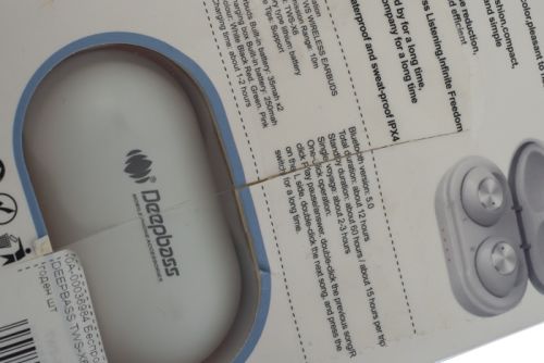 Беспроводные наушники DEEPBASS TWS-X6 белые, Ограниченно годен оптом, в розницу Центр Компаньон фото 3