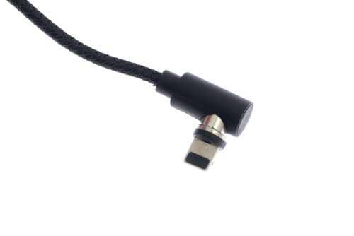 Кабель USB Lightning 8Pin USAMS US-SJ444 U54 Right-angle Magnetic 1м черный оптом, в розницу Центр Компаньон фото 3