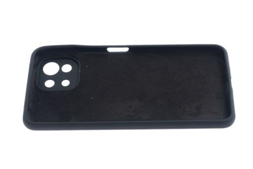 Чехол-накладка для XIAOMI Mi 11 Lite SILICONE CASE NL OP закрытый черный (3) - оптовая продажа фото 3 Чехол-накладка для XIAOMI Mi 11 Lite SILICONE CASE NL OP закрытый черный (3) - фото фото 3