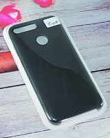 Чехол-накладка для HUAWEI Honor 7A Pro/Y6 Prime 2018 SILICONE CASE NL черный			 - фото
