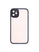 Чехол-накладка для iPhone 11 VEGLAS Crystal Shield синий - фото