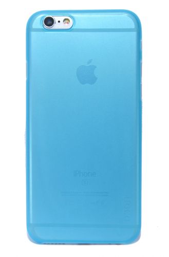 Чехол-накладка для iPhone 6/6S HOCO THIN FROSTED син ГОР - фото
