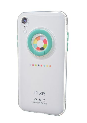 Чехол-накладка для iPhone XR NEW RING TPU бирюзовый оптом, в розницу Центр Компаньон фото 2