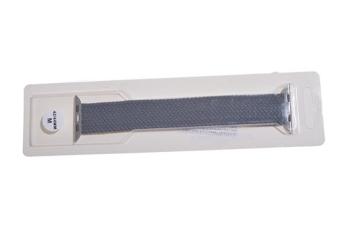 Ремешок для Apple Watch Solo Loop плетеный 42/44mm серый размер 155mm оптом, в розницу Центр Компаньон фото 3