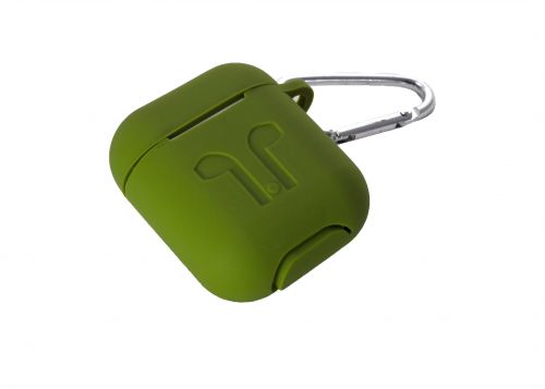 Чехол для наушников Airpods Silicone оливковый - оптовая продажа Чехол для наушников Airpods Silicone оливковый - фото