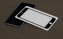Защитное стекло для iPhone 7/8/SE 4D пакет черный - фото
