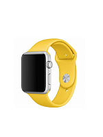 Купить Ремешок для Apple Watch Sport 42/44mm Короткий желтый (4) оптом, в розницу в ОРЦ Компаньон