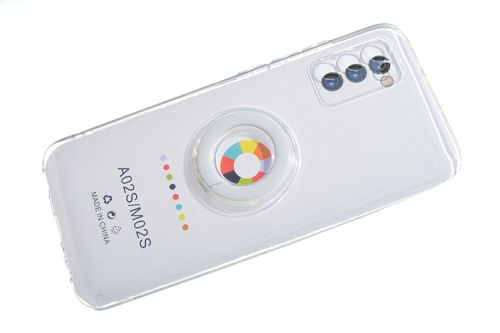 Чехол-накладка для Samsung A025F A02S NEW RING TPU белый оптом, в розницу Центр Компаньон фото 2