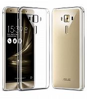 Чехол-накладка для ASUS Zenfone 3 DELUXE ZS550KL 5,5 JZZS TPU пакет белая - фото