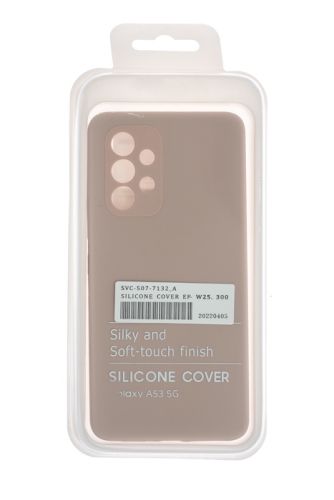 Чехол-накладка для Samsung A535F A53 SILICONE CASE OP закрытый светло-розовый (18) оптом, в розницу Центр Компаньон фото 3
