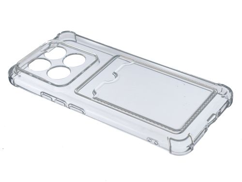 Чехол-накладка для XIAOMI Mi 14 Pro VEGLAS Air Pocket прозрачный оптом, в розницу Центр Компаньон фото 2