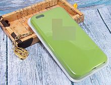 Купить Чехол-накладка для iPhone 6/6S Plus  SILICONE CASE закрытый ярко-зеленый (31) оптом, в розницу в ОРЦ Компаньон
