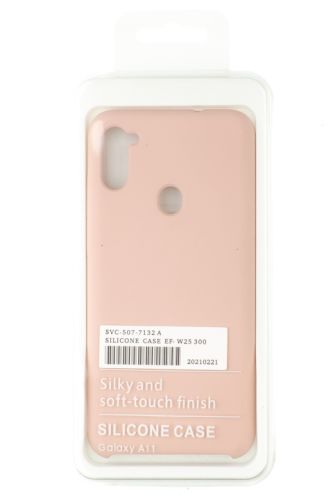 Чехол-накладка для Samsung A115 A11 SILICONE CASE OP светло-розовый (18) оптом, в розницу Центр Компаньон фото 3