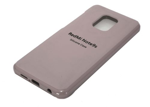 Чехол-накладка для XIAOMI Redmi Note 9S SILICONE CASE закрытый светло-розовый (18) оптом, в розницу Центр Компаньон фото 2