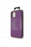 Чехол-накладка для iPhone 11 Pro SILICONE CASE закрытый фиолетовый (45) - фото