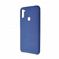 Купить Чехол-накладка для Samsung A115 A11 SILICONE CASE NL OP темно-синий (8) оптом, в розницу в ОРЦ Компаньон