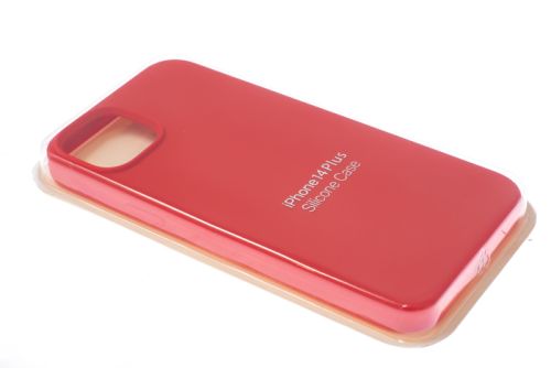 Чехол-накладка для iPhone 14 Plus VEGLAS SILICONE CASE NL закрытый красный (14), Ограниченно годен оптом, в розницу Центр Компаньон фото 2