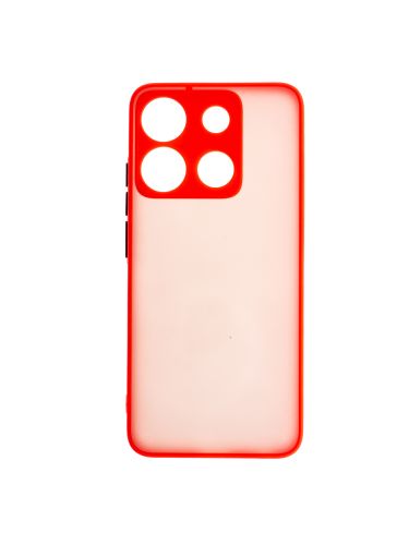 Чехол-накладка для INFINIX Smart 7 Plus VEGLAS Fog красный - фото