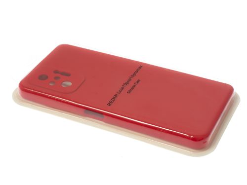 Чехол-накладка для XIAOMI Redmi Note 10 Pro VEGLAS SILICONE CASE закрытый красный (1) оптом, в розницу Центр Компаньон фото 2