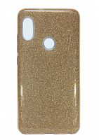 Чехол-накладка для XIAOMI Mi6X/Mi A2 JZZS Shinny 3в1 TPU золото - фото