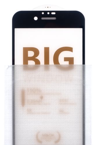 Защитное стекло для iPhone 7/8/SE WOLF KING YOGA MASTER пакет черный оптом, в розницу Центр Компаньон фото 3