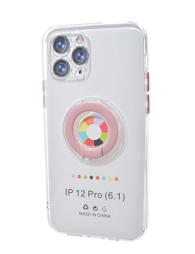 Чехол-накладка для iPhone 12 Pro NEW RING TPU розовый оптом, в розницу Центр Компаньон фото 2