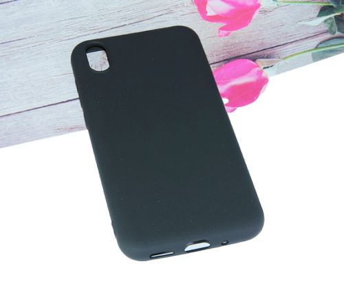 Чехол-накладка для HUAWEI Honor 8S/Y5 2019 SOFT TOUCH TPU черный - фото