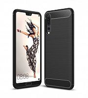 Чехол-накладка для HUAWEI P20 Pro 009508 ANTISHOCK черный - фото