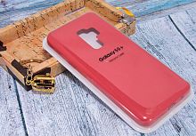 Чехол-накладка для Samsung G965F S9 Plus SILICONE CASE закрытый красный (1) - фото