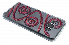 Чехол-накладка для SAMSUNG G955F S8 Plus YOUNICOU стразы LINES PC+TPU Вид 1 - фото